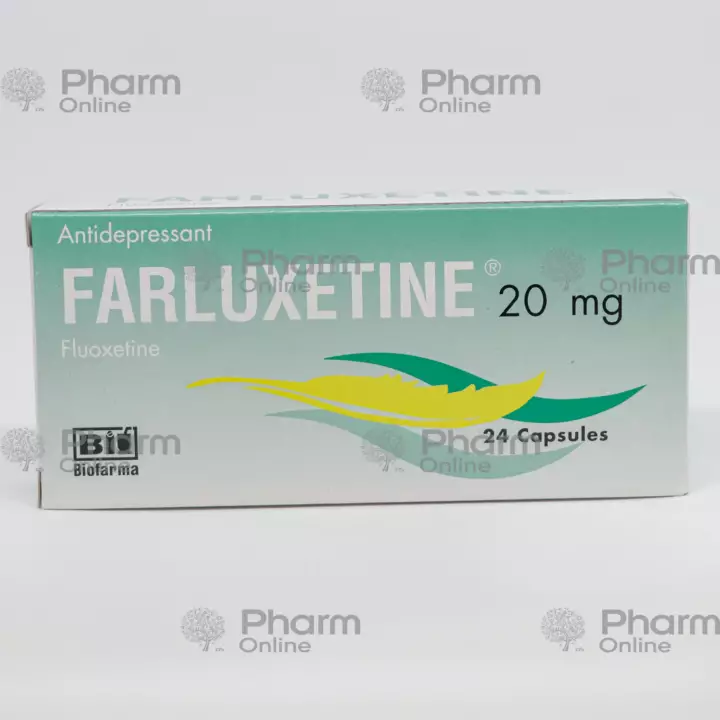 Farluksetin 20 mg № 24 (Kapsula) (Biofarma İlac San. ve Tic. A.Ş.) (Türkiyə)
