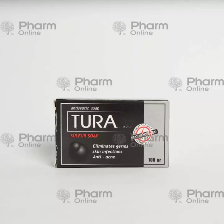 Soap Tura sulfur soap) (8958) 100 gr (Soap) (China)