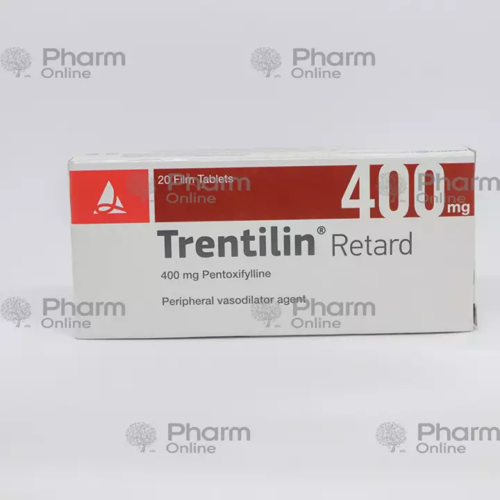 Trentilin retard 400 mg No. 20 (Tablets) (Santa Farma Ilach) (Turkey)