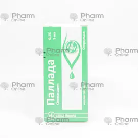 Паллада 0,1% 5мл (Глазные капли) (WorldMedicine) (Турция)