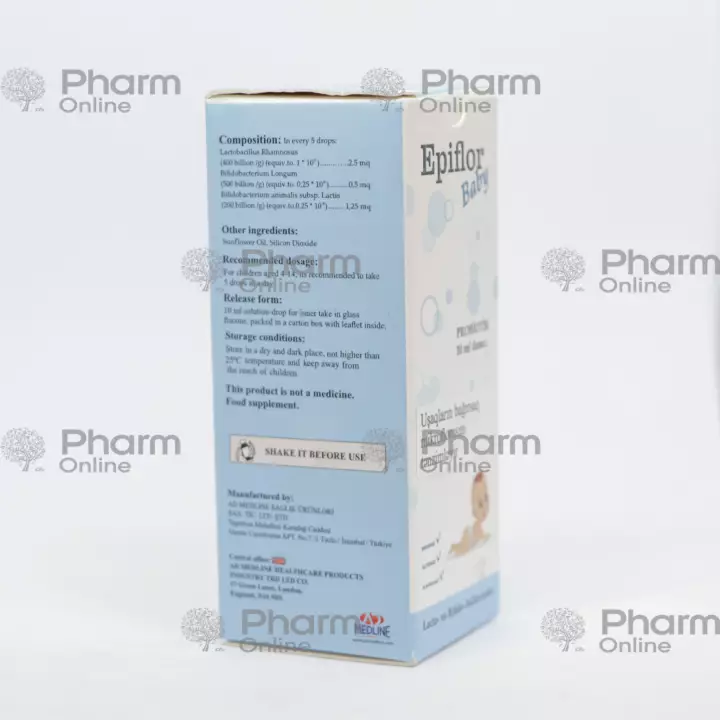 Эпифлор бейби 10 мл (Капли) (AD Medline sağlık ürünləri ) (Турция)