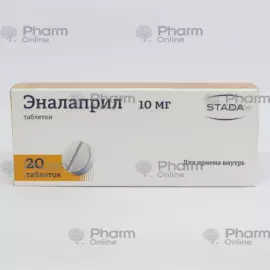 Enalapril 10 mg No. 20 (Tablets) (Hemopharma) (Russia)