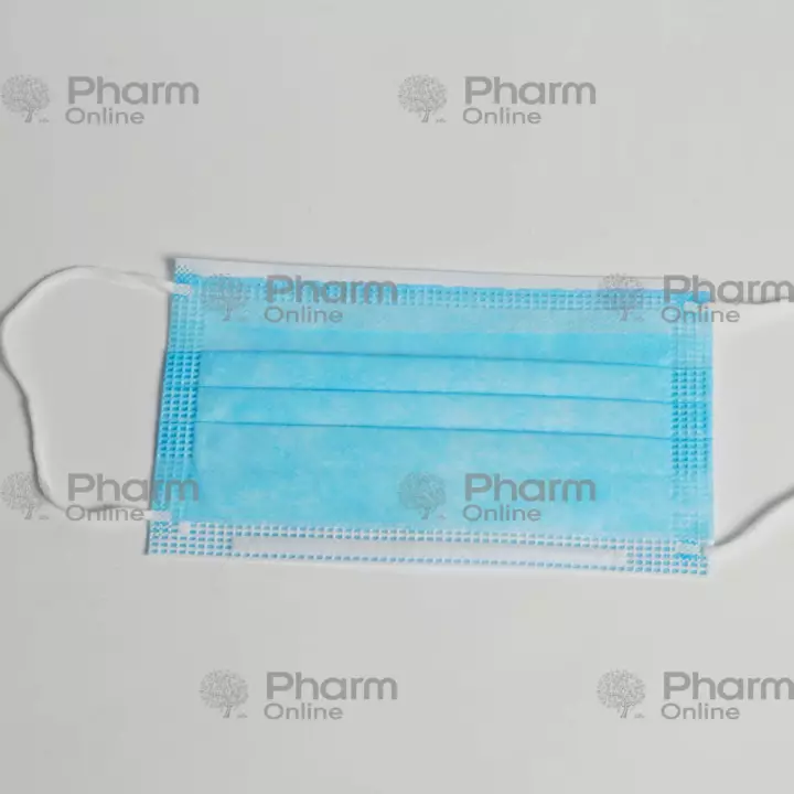 Operating mask 3-layer with elastic bands SUGAMA (göy) No. 1 (China)