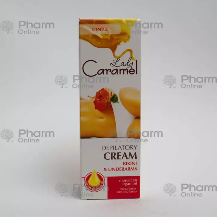 Depilator Caramel for bikini and armpits (0257) 100 ml (Cream) (<>) (Russia)