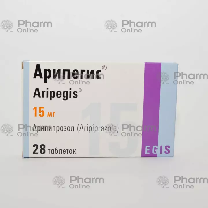 Aripegis 15 mg № 28 (Pills) (Egis) (Hungary)(***)