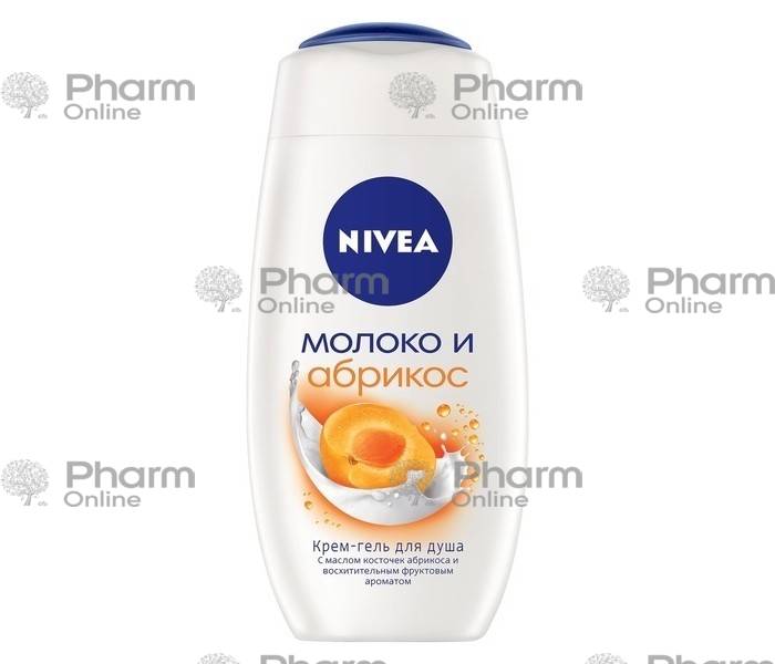 Nivea Duş Geli Süd və Ərik 250 ml (80745) (Gel)