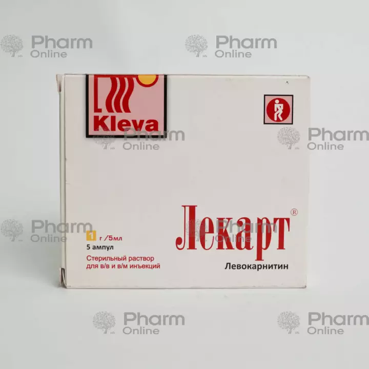 Lekart 1gr 5 ml № 5 (Ampulalar) (Kleva S.A) (Yunanıstan)