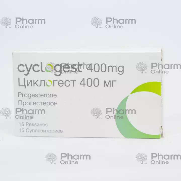 Çiklogest 400 mg № 15 (Vaginal Şam) (AKKORD UK LİMİTED) (Böyük Britaniya)