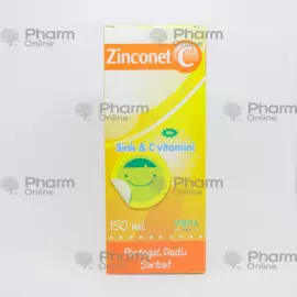 Zinkonet C 150 ml (Şərbət) (Vefa İlac Sanayi ve Ticaret Ltd Şti) (Türkiyə)
