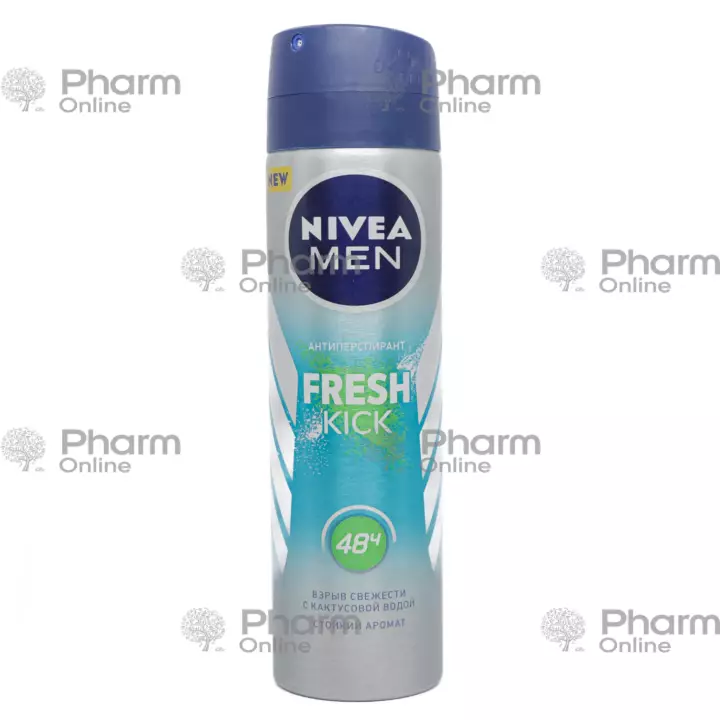 Нивеа антип. део "FRESH kick" муж.(2763)(83215)(9541) 150 мл (Антип.део) (<>) (Германия)