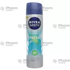 Nivea Antip. deo "FRESH kick" kişi (2763)(83215)(9541) 150 ml (Antip.deo) (<>) (Almaniya)