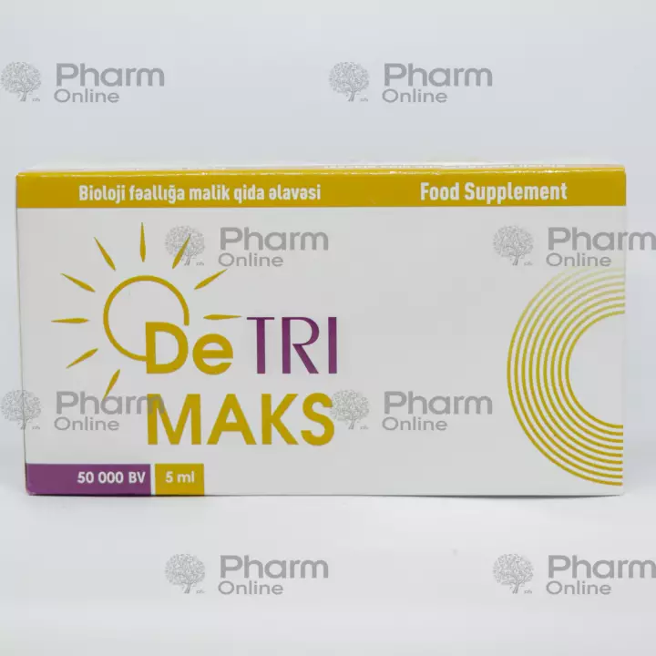 Detrimax 50,000 BV 5 ml № 8 (Solution) (Turkey)