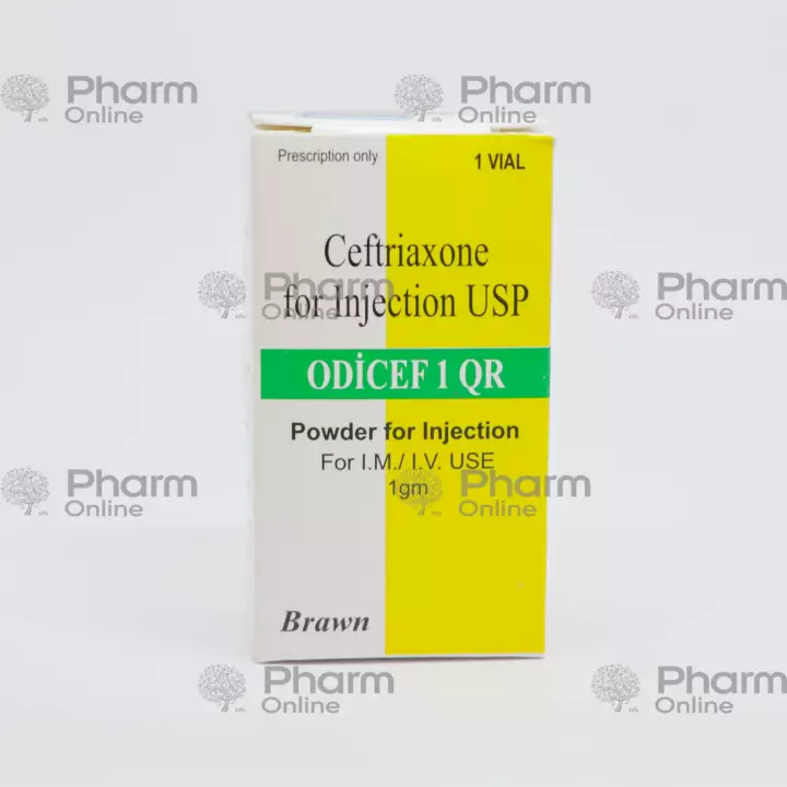 Odicef 1 gr № 1 (Vial) (Brawn) (India)
