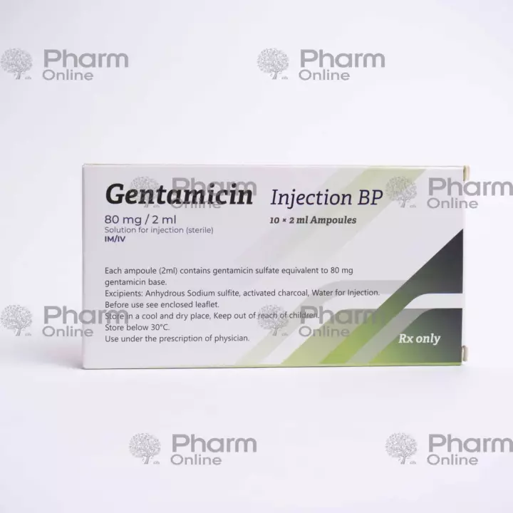 Gentamicin 80 mg 2 ml  № 10  (Ampoules) (Switzerland)