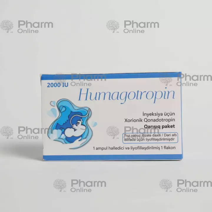 Humagotropin 2000 IU № 1(Ampoules) (India)