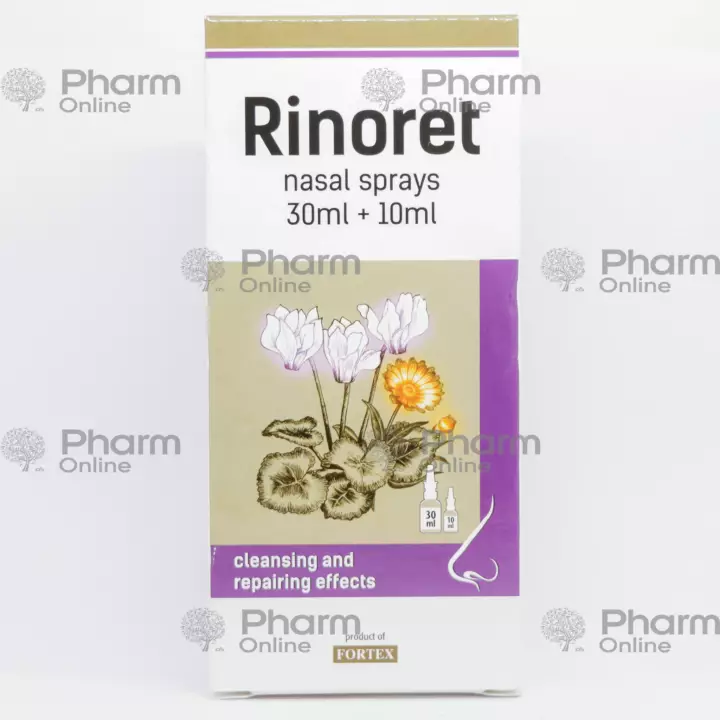 Ринорет 10+ 30 мл (Назальный спрей) (Fortex Nutraceuticals Ltd) (Болгария)