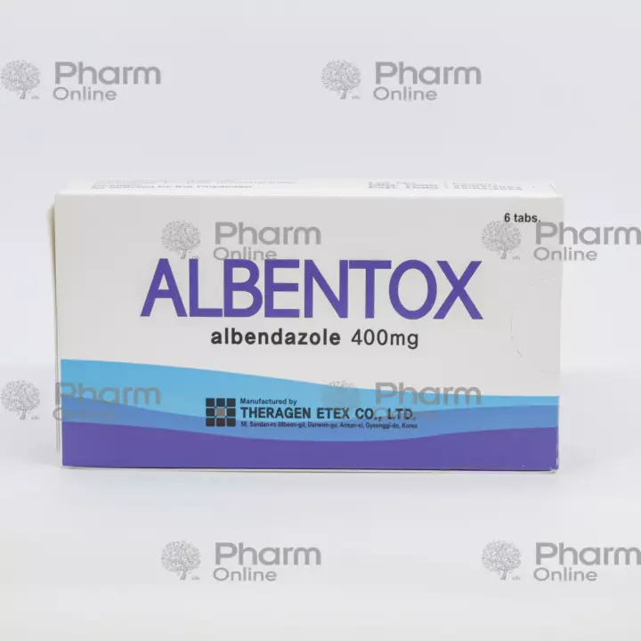 Albentox 400 mg № 6 (Həb) (<>) (Koreya)