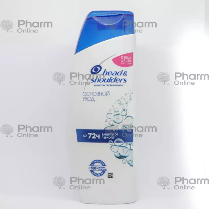 Şampun H&S 2in1 Normal saçlar üçün əsas qulluq, kəpək əleyhinə (Classik clean) (0774) 400 ml (Şampun