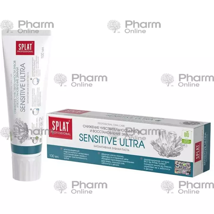 Toothpaste Splat (8466) Sensitive Ultra 100 ml (Toothpaste) (<>) (Russia)