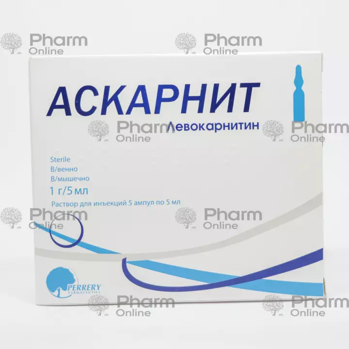 Askarnit 5 ml № 5 (Ampulalar) (Perrery Pharmaceutici S.r.l.) (Yunanıstan)