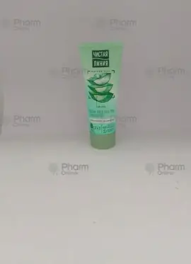 Hand cream Clean Line moisturizing aloe 75ml (Russia)