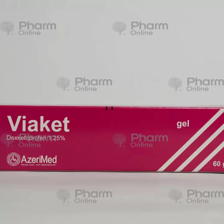 Viaket 60 qr gel ( ağrıkəsici maz)- online aptek, dərman çatdırılması