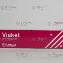 Viaket 60 qr gel ( ağrıkəsici maz)- online aptek, dərman çatdırılması