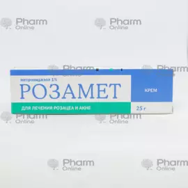 Rozamet 1% 25 q (Krem) (JSC Jadran) (Xorvatiya)