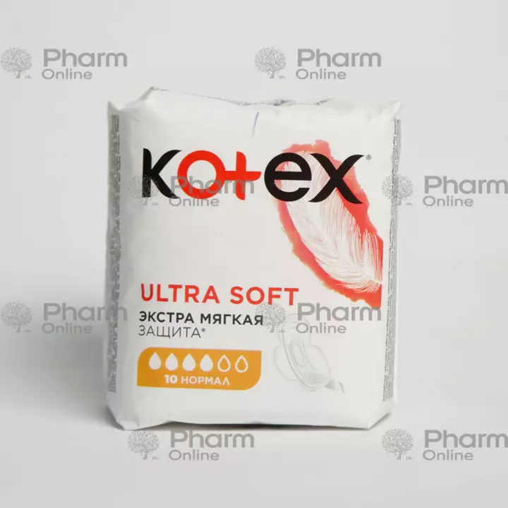 Gaskets Kotex Ultra Normal Soft (2669)(EZ) №10 (Gaskets) (<>) (Russia)