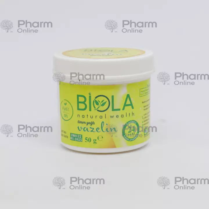 Vazelin BİOLA (limon) (0757) 50 qr (Kosmetika) (<>) (Azərbaycan)