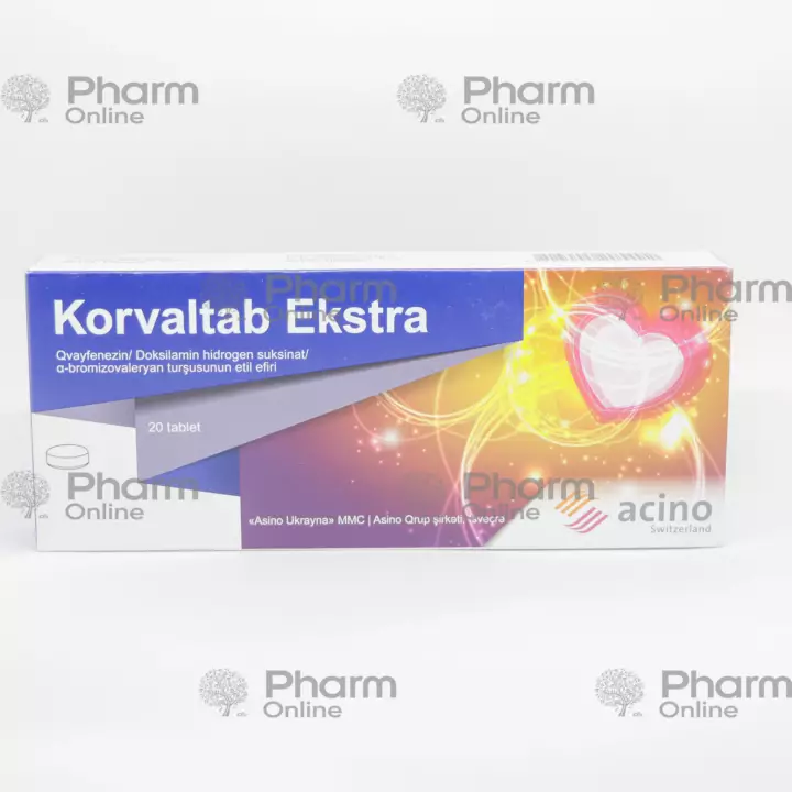 Corvaltab Extra № 20 (Pills) (Pharma Start) (Ukraine)