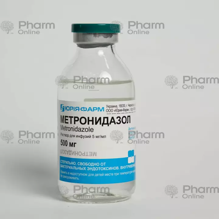 Metronidazol 0,5% 100 ml (Məhlul) (Yuria-pharm) (Ukrayna)