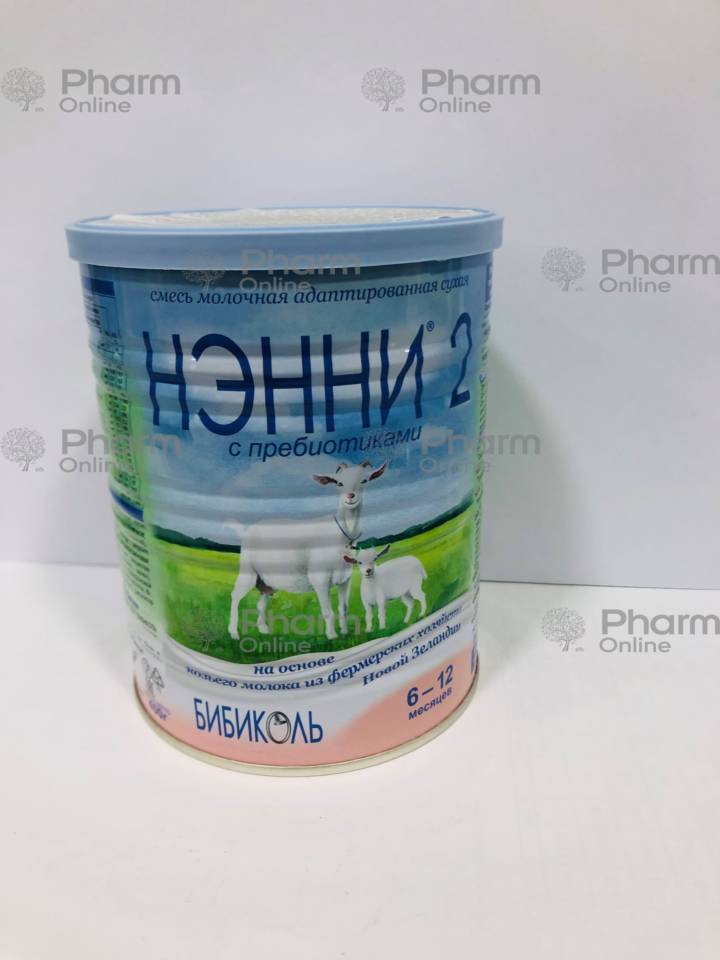 Детс. питание Ненни-2 с пребиотиком 6-12 мес.400 гр  (Испания)