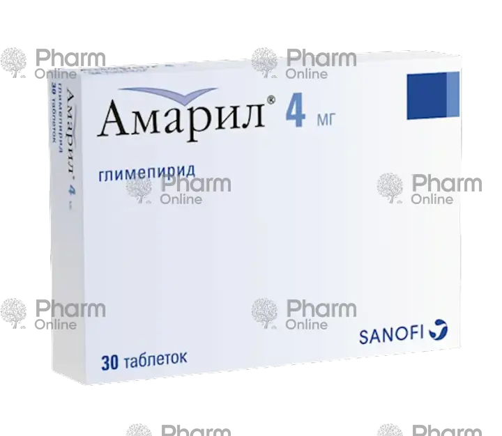 Amaryl 4 mg № 30 (Pills) (<>) (Italy)(***)