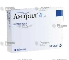 Amaryl 4 mg № 30 (Pills) (<>) (Italy)(***)