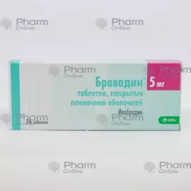 Bravadin 5mg № 56 (Pills) (KRKA) (Slovenia)