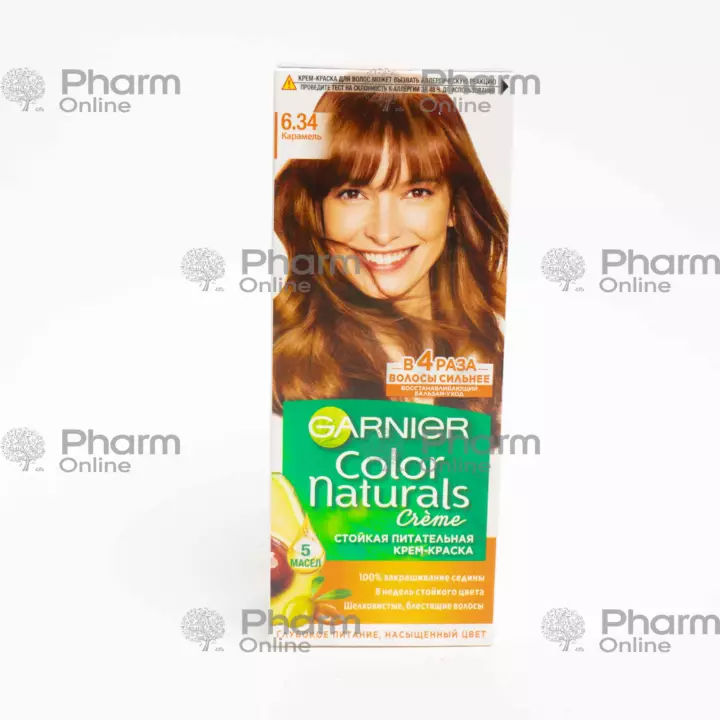 Гарньер kраска Color Naturals-6.34 Карамель (443192/676993) (1510) (Краска) (İkarov) (Украина)