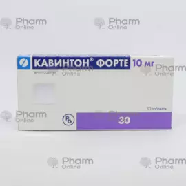 Cavinton forte 10 mg № 30 (Tablets) (Gedeon Rixter) (Hungary)