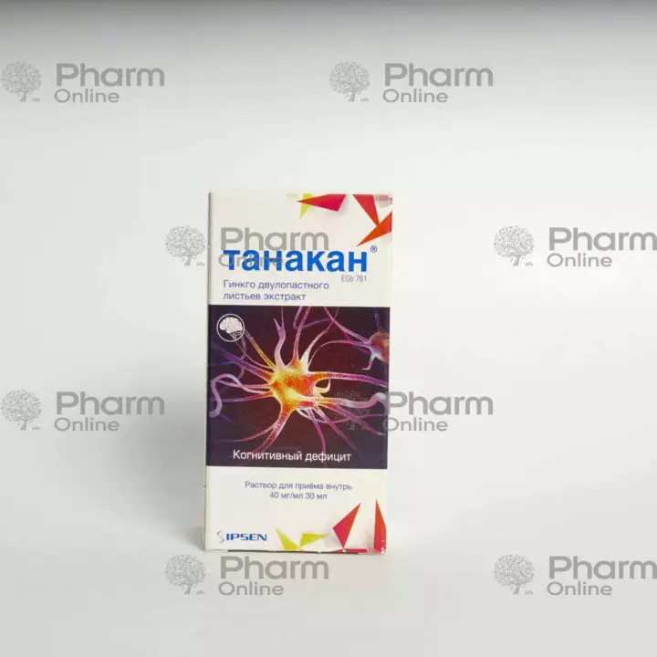 Tanakan 30 ml (Damla) (Fransa)