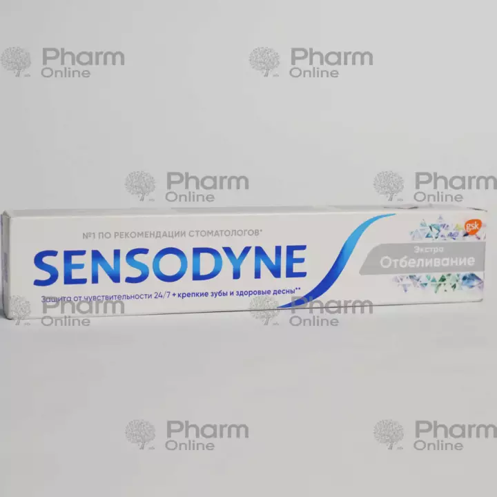 Toothpaste Sensodin extra Whitening (1968) 75 ml (Toothpaste) (İkarov) (England)