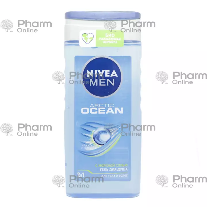 Nivea duş geli Ocean kişi (2590)(4250) 250 ml (Gel) (<>) (Almaniya)