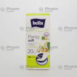 Bella panty pads daily soft with extract, lime color (312091) № 20 (Gaskets) (<>) (Russia