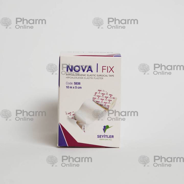 Leykoplastr Nova-fix 5 sm x10 m qiyməti | Pharmastore