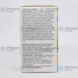 Astervit plus № 30  (Həb) (ASTER PHARMA ILAC) (Türkiyə)
