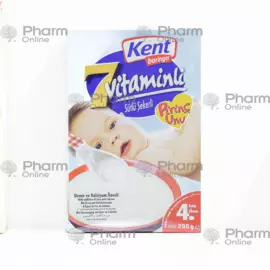 Uşaq qidası Düyü unu 7 vitamin süd və şəkərli düyü unu(göy) (2398) 200qr