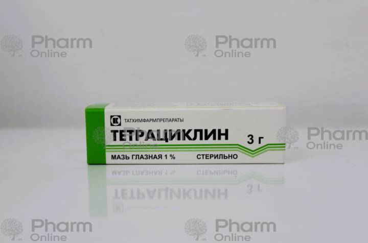 Tetracycline 1% 3 g (Eye ointment) (Tathimpharmpreparaty) (Russia)