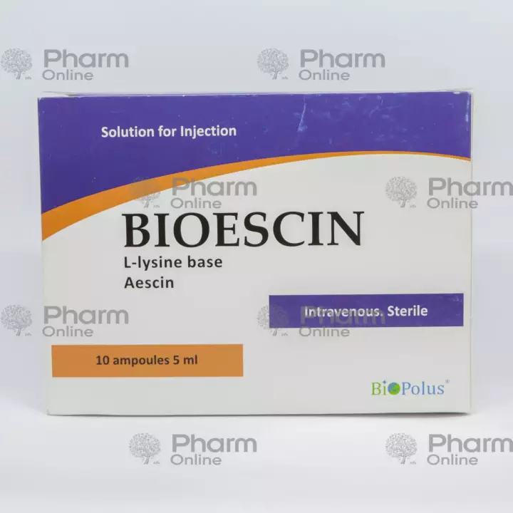 Bioescin 5 ml № 10 Ampoules  (Georgia)