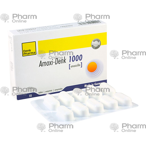 Amoxicillin 1000 mg 10 tabletten