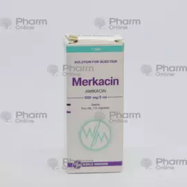 Merkasin 500mg/2 ml № 1 (Ampulalar) (Türkiyə)