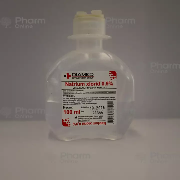 Natrium xlorid 0,9% 100 ml (məhlul)